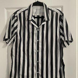 Banana Republic Men's Luxe Poplin Shirt Large